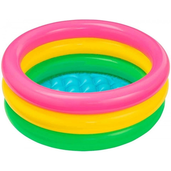 Бассейн надувной INTEX «Радость» 57107, Ø61 см, 1–3 года